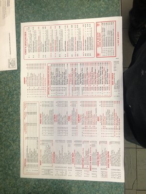 Joe’s Cuisine menu 4