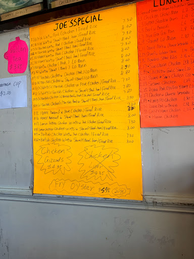 Joe’s Cuisine menu 5